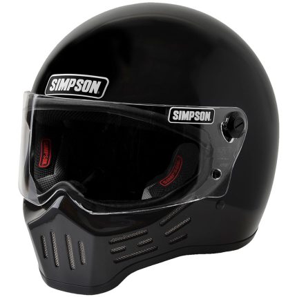 Simpson M30 Bandit Helmet - Gloss Black